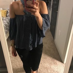 Off the shoulder top